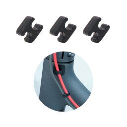 Pour Xiaomi M365 Scooter électrique câble de frein fermoir gestionnaire de clip organisateur fixe (noir)