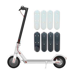 5 PCS 4 en 1 pour Xiaomi Mijia M365 Scooter Motor Housse de protection en plastique Couverture étanche Blocs de protection de roue avant et arrière, livraison de couleur aléatoire