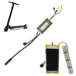 Écran de scooter électrique écran d'affichage à écran principal Accessoires de remplacement de la carte de commande pour KUGOO S1 / S2 / S3 Series Contrôleur + Affichage