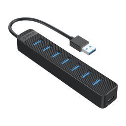 HUB USB 3.0 ORICO TWU3-7A-BK 7 ports