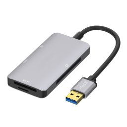 Onten 8107 USB3.0 HUB avec lecteur de carte CF SD TF