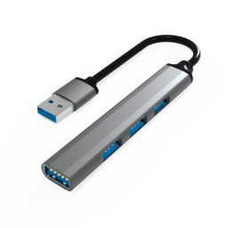 U5 Type-C Extender USB3.0 Splitter Multi-Port Dossier d'expansion, Nombre d'interfaces: 5 en 1 (USB)