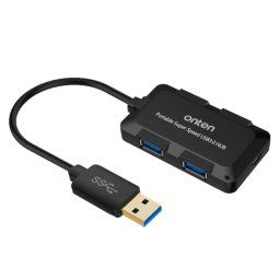 Adaptateur Onten 8102B USB 3.0 vers USB 3.0 x 4