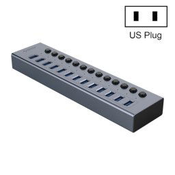 Orico bt2u3-13Ab-gy-bp multi-ports interrupteurs individuels hub
