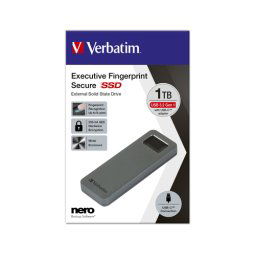 Verbatim Fingerprint Secure SSD USB 3.2 Gen 1 USB-C 2,5 1TB