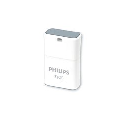 Philips USB 2.0 32GB Pico Edition gris