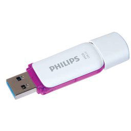 Philips USB 3.0 64GB Snow Edition pourpre