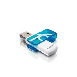 Philips USB 2.0 16GB Vivid Edition bleu océan