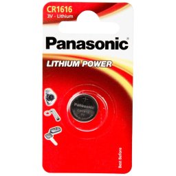 1 Panasonic CR 1616 Lithium Power