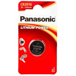 1 Panasonic CR 2016 Lithium Power