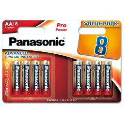1x8 Panasonic Pro Power LR 6 Mignon AA