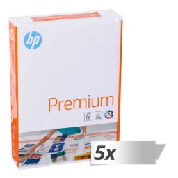5x HP Premium 500 feuilles A 4, 80 g, CHP 850 (carton)