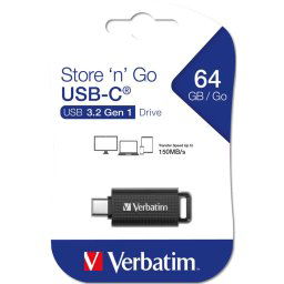 Verbatim Retractable 64GB USB 3.2 Gen 1 USB-C