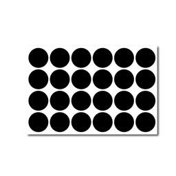50 Ensembles Stickers de bouteille de stockage amovible imperméable PVC Sticker Blackboard Easy à Effacement 24pcs / Set 250x170mm