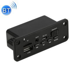 Carte de décodeur de lecteur MP3 Audio 5V 2x3W de voiture Radio FM TF USB 3.5mm AUX, avec Bluetooth et fonction d'appel d'enregistrement