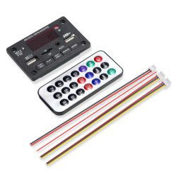 JX-810BT CAR 12V AUDIO PLATEUR DE DÉCODER DE DÉCODEUR FM Radio USB, avec Bluetooth / Télécommande / Enregistrement