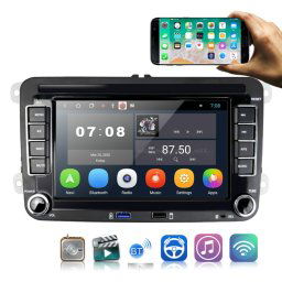 Convient pour Volkswagen 7 pouces Lecteur multimédia de voiture Navigation Bluetooth Inverser la machine intégrée Android 10.0, Spécifications: 2 + 16G