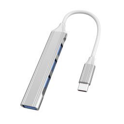 2 PCS Acositement élargi multifonctionnel, SPEC: Type-C / USB-C 3.0 (argent)