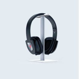 Support de casque Présentoir de casque de café Internet (blanc)