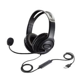 Casque câblé mural à tête avec microphone, style: GAE-109