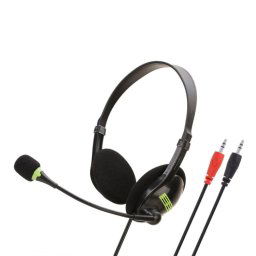 Casque câblé mural à tête avec microphone, style: GAE-440 a
