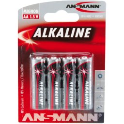 1x4 Ansmann Alcaline Mignon AA LR 6 red-line 5015563