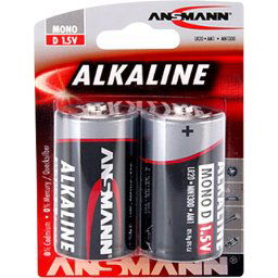 1x2 Ansmann Alcaline Mono D LR 20 red-line 1514-0000