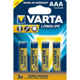 50x4 Varta Longlife Micro AAA LR 03 VPE Masterkarton