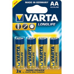 20x4 Varta Longlife Mignon AA LR 6 VPE Innenkarton