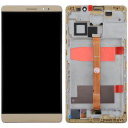 iPartsAcheter Huawei Mate 8 écran LCD + écran tactile Digitizer Assemblée avec cadre (or)
