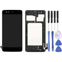 Écran d affichage à cristaux liquides et convertisseur complet Assemblée avec le cadre pour LG K8 2017 X240 X240H
