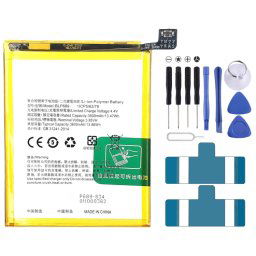 Remplacement de la batterie Li-polymère BLP689 3600 mAh pour OPPO K1 / R15x / RX17 Neo, Remarque importante : pour les batteries au lithium, seuls des moyens d'expédition sécurisés vers l'Union européenne (27 pays),