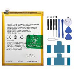 Remplacement de la batterie Li-polymère BLP649 3180 mAh pour OPPO A83 / A1, Remarque importante : pour les batteries au lithium, seuls des moyens d'expédition sécurisés vers l'Union européenne (27 pays), le