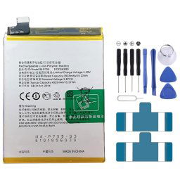Remplacement de la batterie Li-polymère BLP755 pour OPPO K7x, Remarque importante : pour les batteries au lithium, seuls des moyens d'expédition sécurisés vers l'Union européenne (27 pays), le Royaume-Uni,