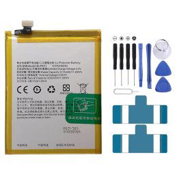 Remplacement de la batterie Li-polymère BLP631 3200 mAh pour OPPO A73 / F5 Youth / A77, Remarque importante : pour les batteries au lithium, seuls des moyens d'expédition sécurisés vers l'Union européenne (27 pays),