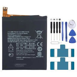 Remplacement de la batterie Li-polymère HE351 2990 mAh pour Nokia 3.1, Remarque importante : pour les batteries au lithium, seuls des moyens d'expédition sécurisés vers l'Union européenne (27 pays), le Royaume-Uni,