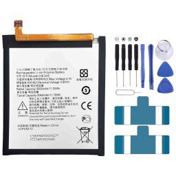 Remplacement de la batterie Li-polymère HE345 3000 mAh pour Nokia 6.1, Remarque importante : pour les batteries au lithium, seuls des moyens d'expédition sécurisés vers l'Union européenne (27 pays), le Royaume-Uni,