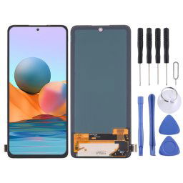 Écran de l'écran LCD et numériseur de matériaux OLED pour Xiaomi Redmi Note 10 Pro 4G / Redmi Note 10 Pro India / Redmi Note 10 Pro Max / Redmi Note 11 Pro China / Redmi Note 11 Pro + / Redmi Note 11 Pro 4G / Redmi