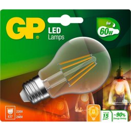 GP Lighting Filament Classic E27 6W (60W) 806 lm GP 078234