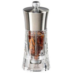 Peugeot OUESSANT Moulin à piment Inox/transparent 14cm