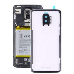 Pour le couvercle arrière de la batterie OnePlus 6T avec objectif d'appareil photo (transparent)