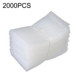 Sac à bulles auto-adhésif double couche 2000 PCS, taille: 10x15 + 4cm