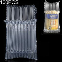 Emballage de sac de coussin de colonne d'air 100 PCS avec logo personnalisé et conception pour téléphones mobiles et pièces de rechange et emballage de boîte-cadeau, taille: 23 x 15 x 3,5 cm