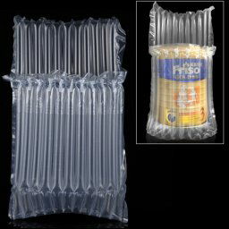 Emballage de sac de coussin de colonne d'air 100 PCS pour téléphones mobiles et emballage de boîte-cadeau, taille: 28 x 18 x 6 cm, l'impression et la taille personnalisées sont les bienvenues