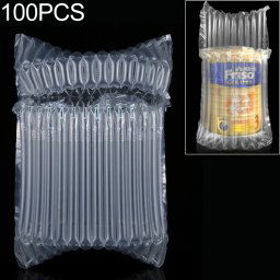 Emballage de sac de coussin de colonne d'air 100 PCS pour téléphones mobiles et pièces de rechange et emballage de boîte-cadeau, taille: 11 x 20 cm, l'impression et la taille personnalisées sont les bienvenues