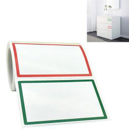 A-131 5 autocollants d'étiquette de nom de rouleau de PCS, spécification: 150 PCS / rouleau, taille: 88x58 mm