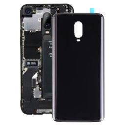 Pour le couvercle arrière de la batterie d'origine OnePlus 6T (noir)