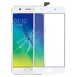 Pour écran tactile OPPO A57 (blanc)