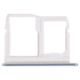 Nano SIM Card Plateau + Micro SD Plaque de carte pour LG Stylo 6 / K71 LMQ730HA, LM-Q730HA, LMQ730TM, LM-Q730TM (Bleu)