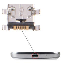 Chargeur de connecteur de queue pour Samsung Galaxy Trend Duos / S7562